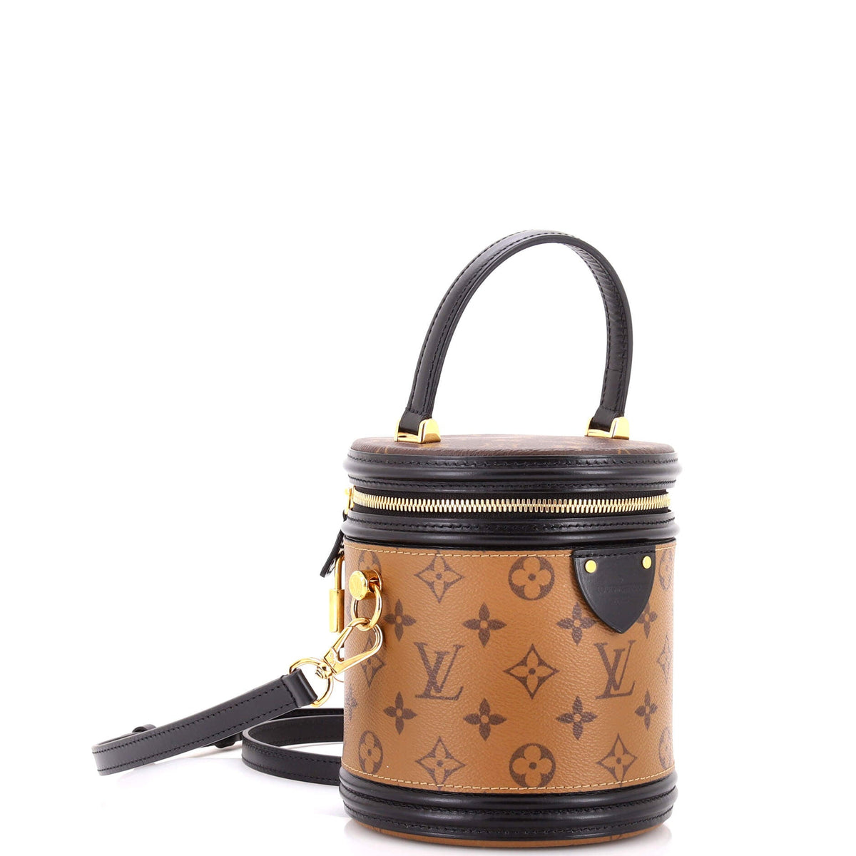 Cannes Handbag Reverse Monogram Canvas