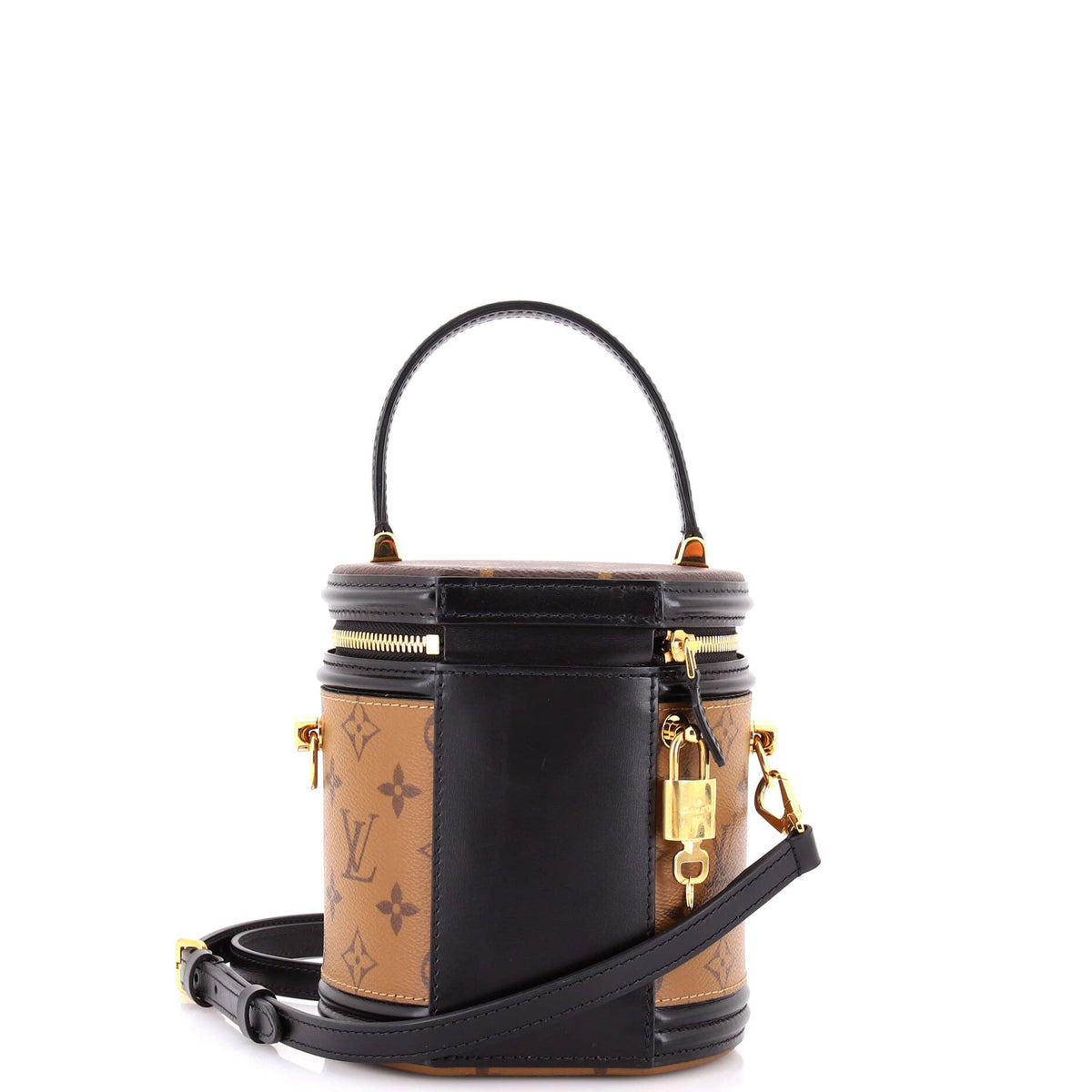 Cannes Handbag Reverse Monogram Canvas