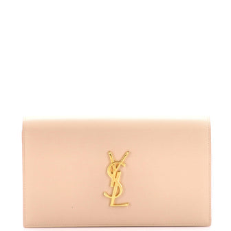Classic Monogram Clutch Leather
