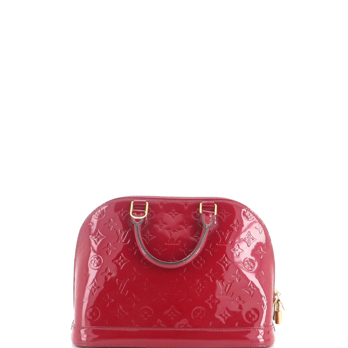 Alma Handbag Monogram Vernis PM