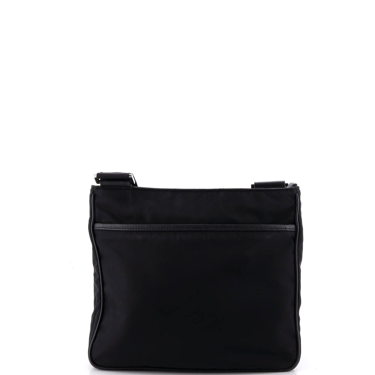 Buckle Flap Messenger Bag Re-Nylon Medium