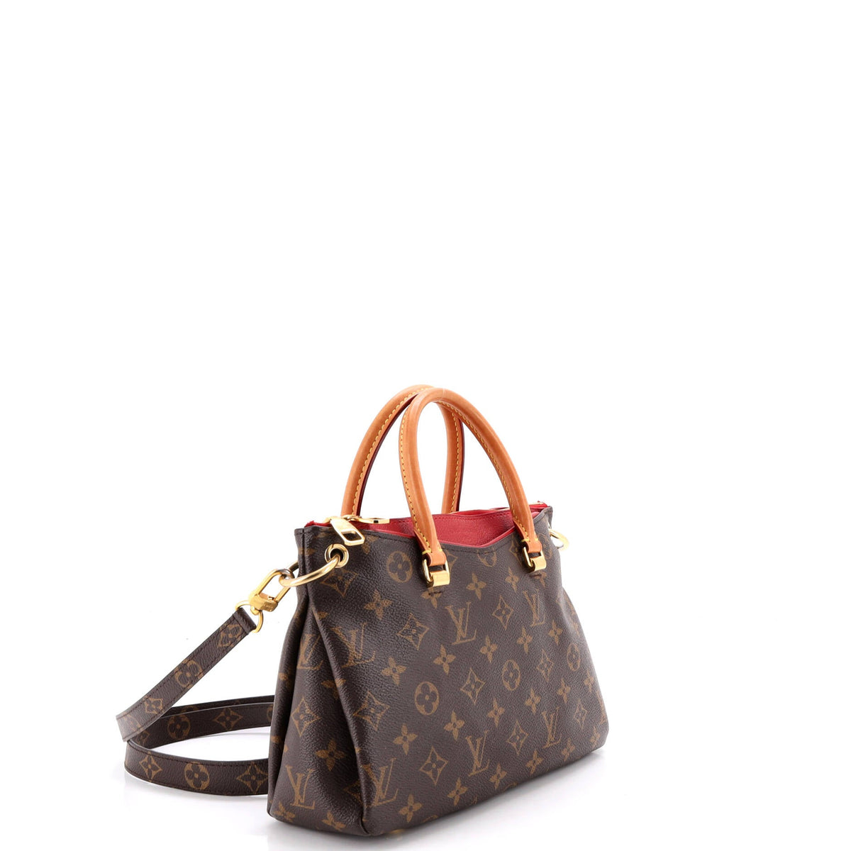 Pallas Tote Monogram Canvas with Leather BB