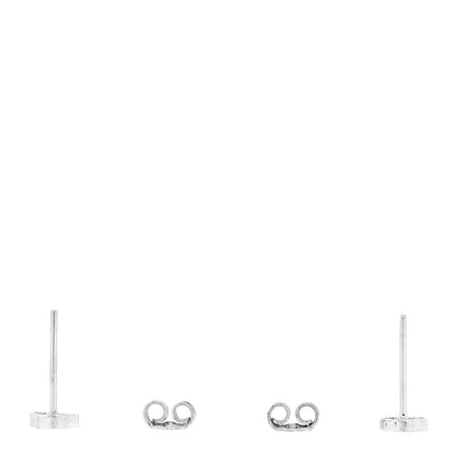 Jennifer Meyer 18K White Gold Diamond Mini Star Stud Earrings