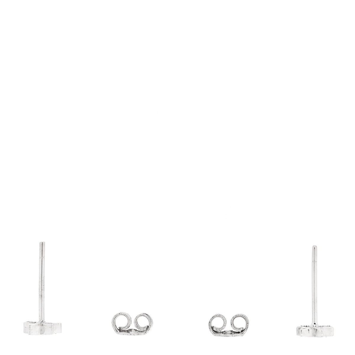 Jennifer Meyer18K White Gold Diamond Mini Star Stud Earrings