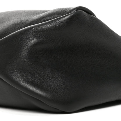 Prada Soft Calfskin Large Aimée Shoulder Bag Black