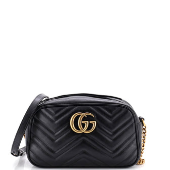 GG Marmont Shoulder Bag Matelasse Leather Small