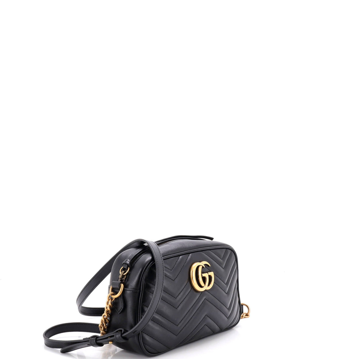 GG Marmont Shoulder Bag Matelasse Leather Small