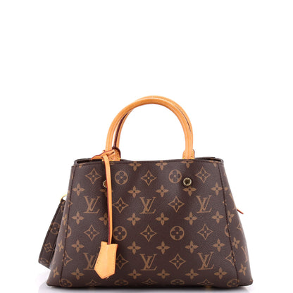 Montaigne Handbag Monogram Canvas BB