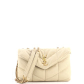 Loulou Puffer Shoulder Bag Quilted Canvas Mini