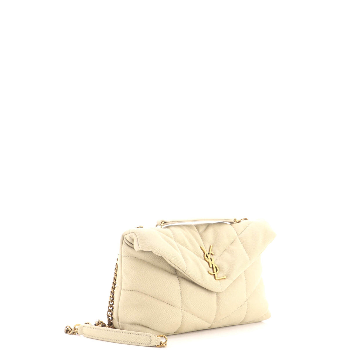 Loulou Puffer Shoulder Bag Quilted Canvas Mini
