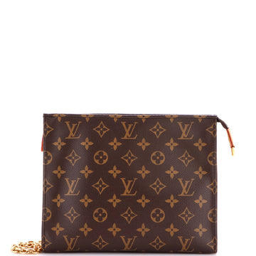 Toiletry Pouch on Chain Monogram Canvas