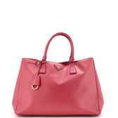 Lux Open Tote Saffiano Leather Large
