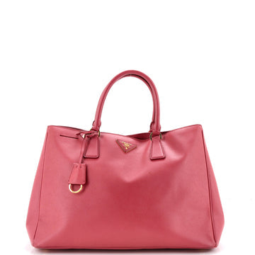 Lux Open Tote Saffiano Leather Large