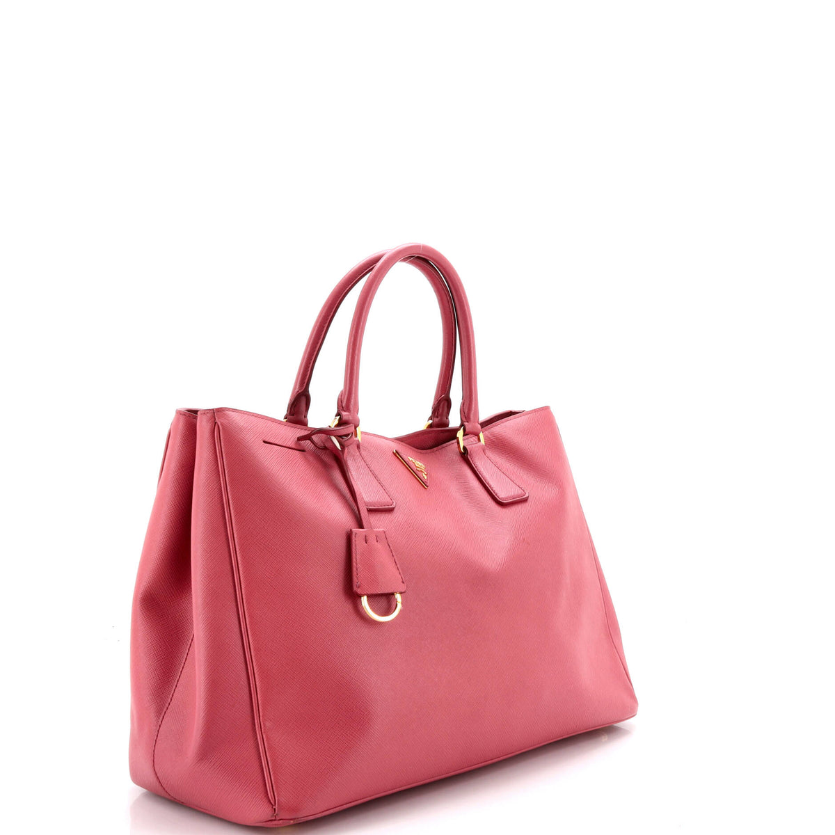 Lux Open Tote Saffiano Leather Large