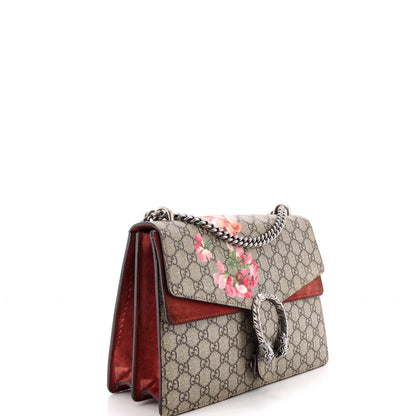 Dionysus Bag Blooms Print GG Coated Canvas Medium