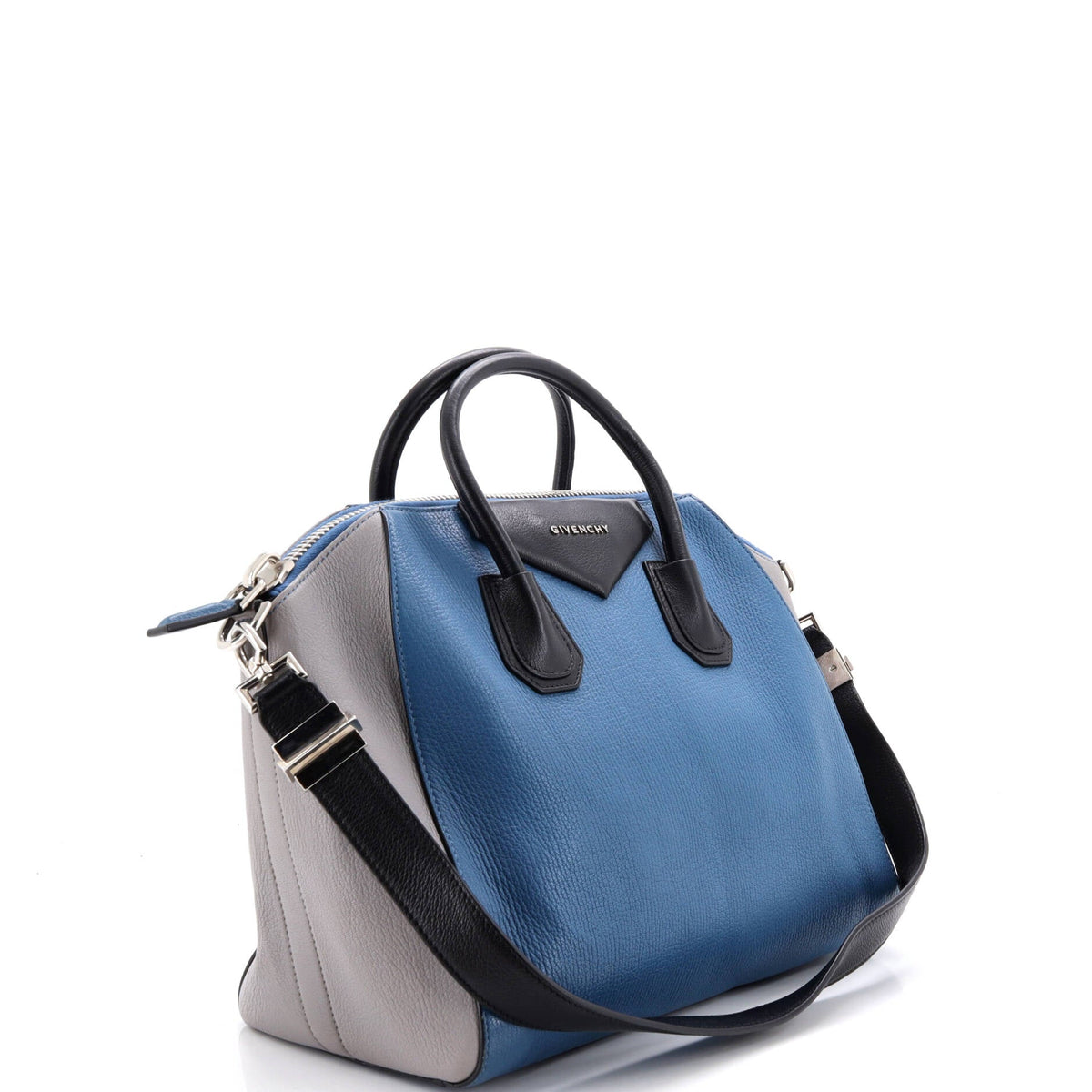 Tricolor Antigona Bag Leather Medium