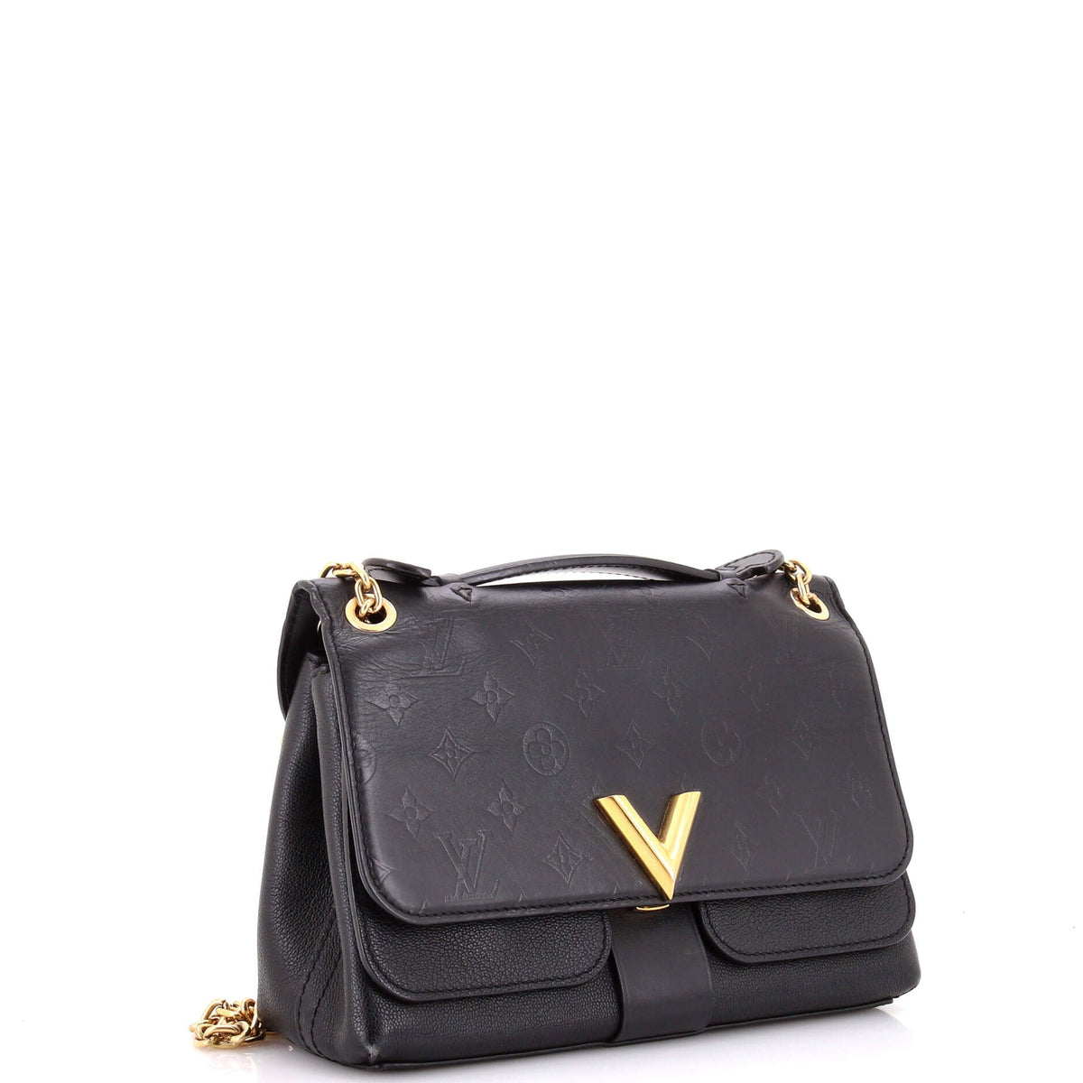 Very Chain Bag Monogram Leather