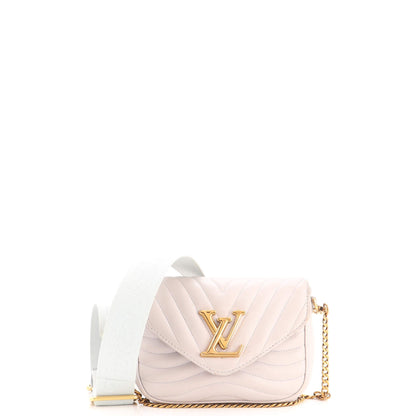 New Wave Multi Pochette Quilted Leather