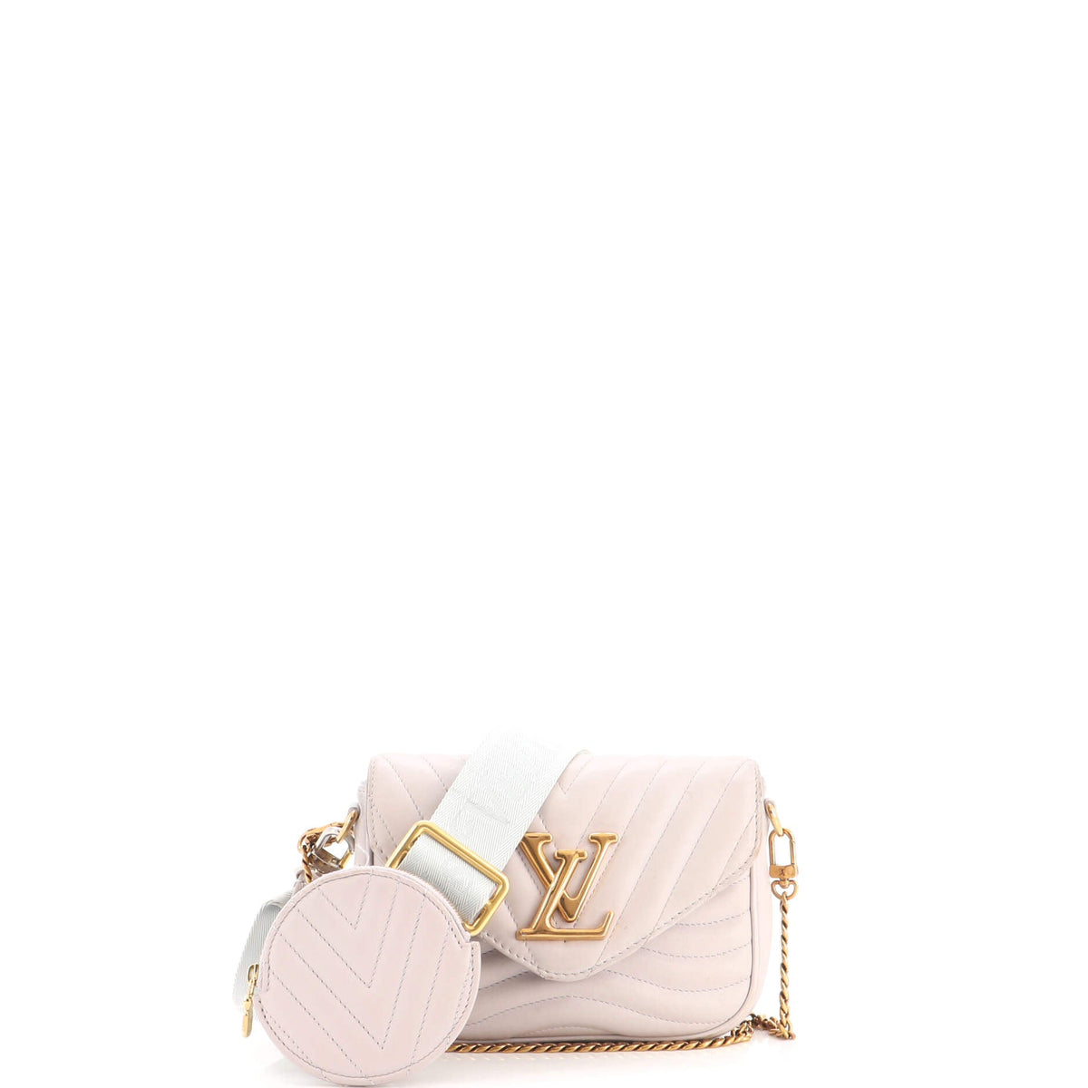 New Wave Multi Pochette Quilted Leather