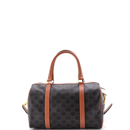 Boston Bag Triomphe Coated Canvas Large