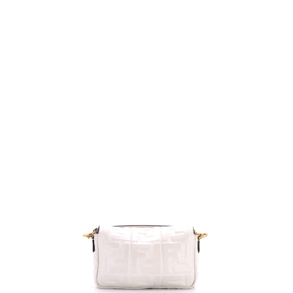 Baguette NM Bag Zucca Embossed Leather Mini