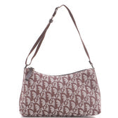Vintage Trotter Pochette Shoulder Bag Diorissimo Canvas Small