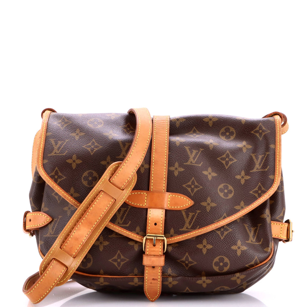 Saumur Handbag Monogram Canvas 30