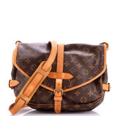Saumur Handbag Monogram Canvas 30