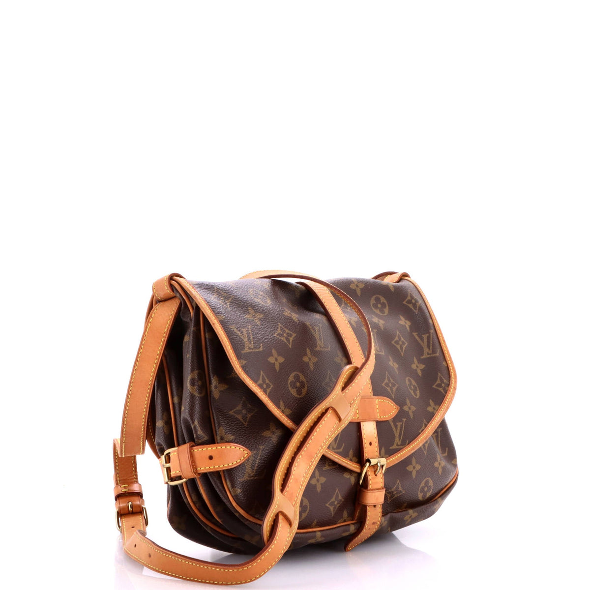 Saumur Handbag Monogram Canvas 30