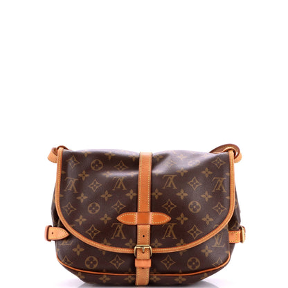 Saumur Handbag Monogram Canvas 30