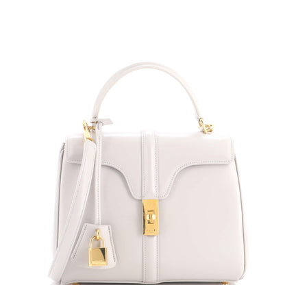 16 Top Handle Bag Smooth Calfskin Small