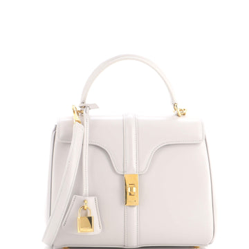 16 Top Handle Bag Smooth Calfskin Small