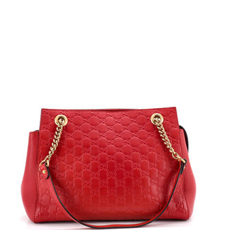 Soft Signature Shoulder Bag Guccissima Leather Medium