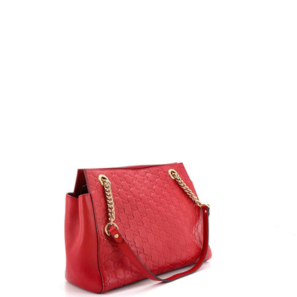 Soft Signature Shoulder Bag Guccissima Leather Medium
