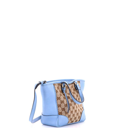 Bree Convertible Tote GG Canvas with Leather Small