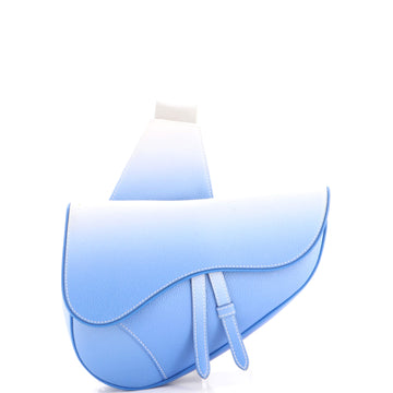 Saddle Crossbody Bag Ombre Leather