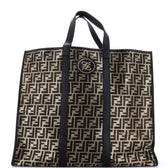 Karligraphy Tote Metallic Zucca Canvas Large