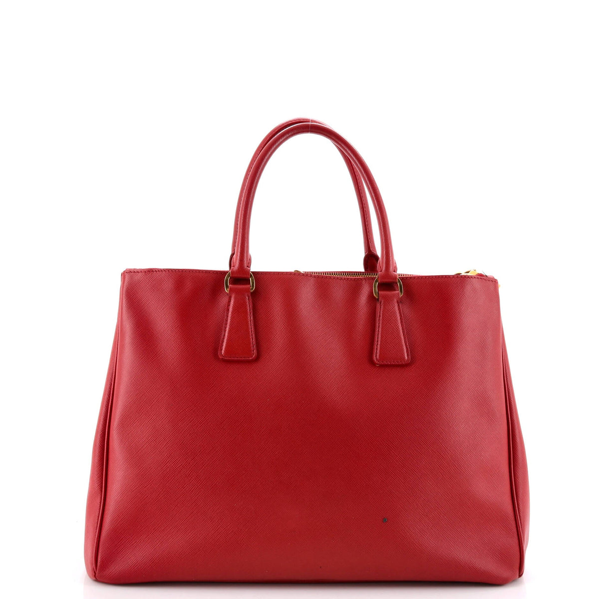 Double Zip Lux Tote Saffiano Leather XL