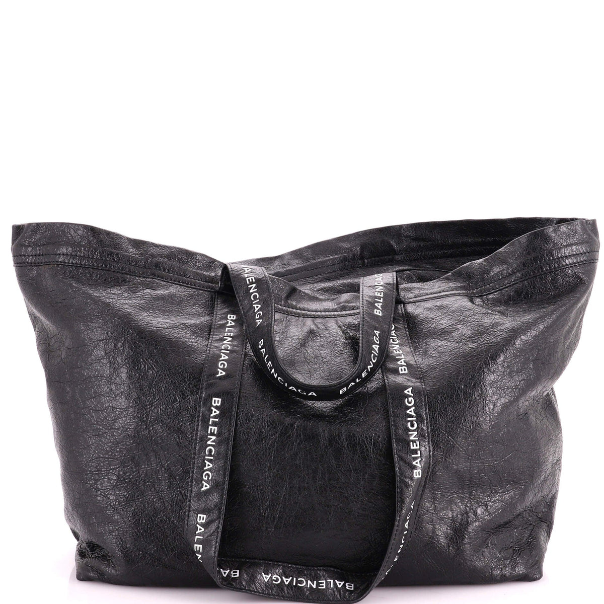Carry Shopper Tote Leather Medium