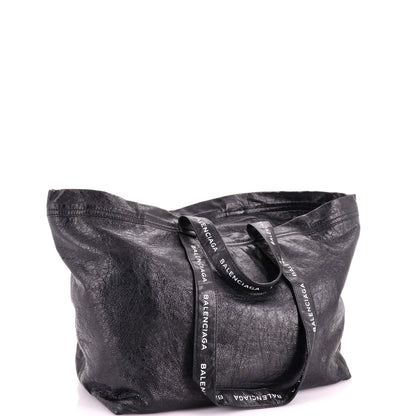 Carry Shopper Tote Leather Medium