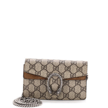 Dionysus Bag GG Coated Canvas Super Mini
