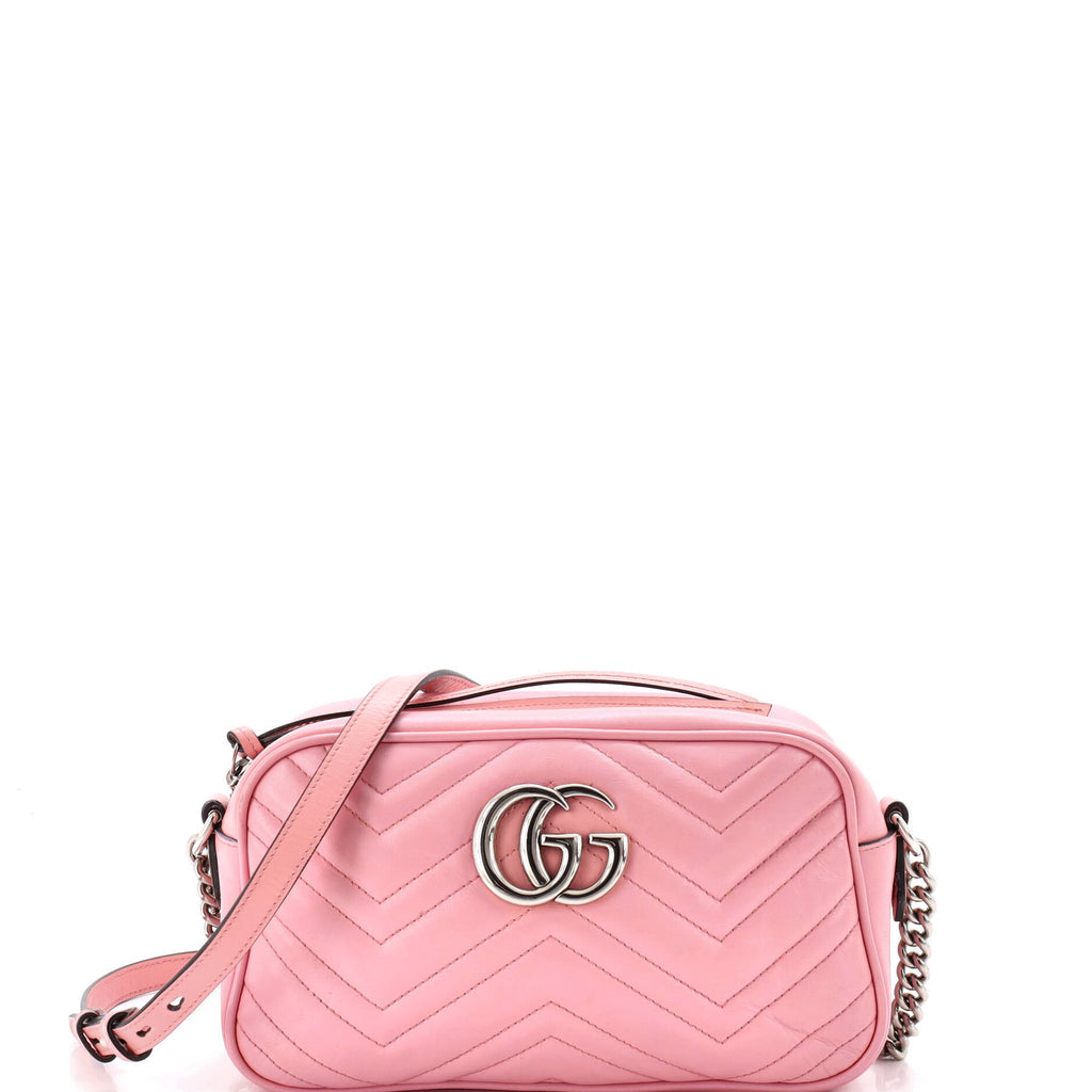 GG Marmont Shoulder Bag Matelasse Leather Small