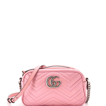 GG Marmont Shoulder Bag Matelasse Leather Small