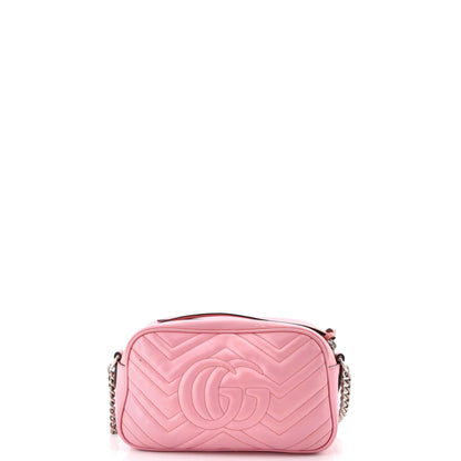 GG Marmont Shoulder Bag Matelasse Leather Small