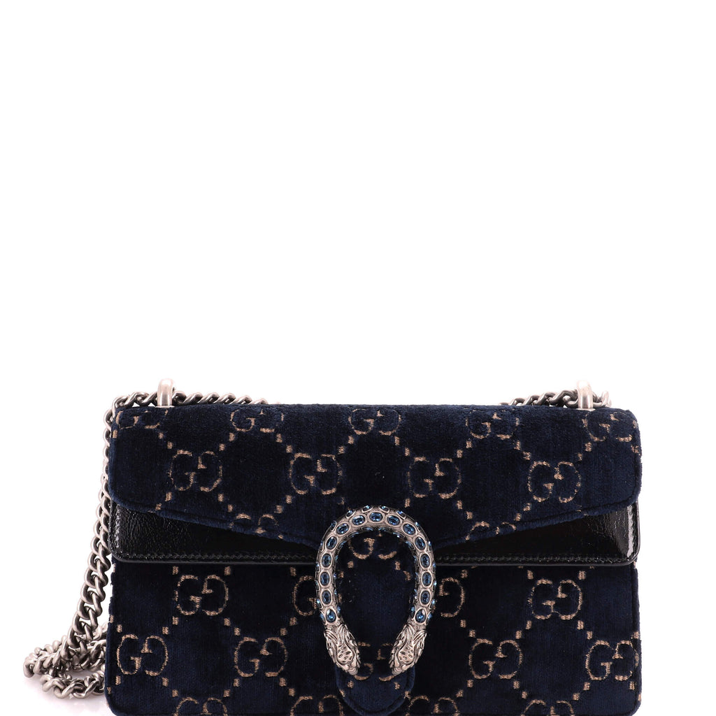 Dionysus Bag GG Velvet Mini