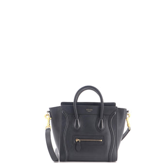 Luggage Bag Smooth Leather Nano