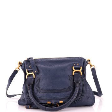Marcie Satchel Leather Medium