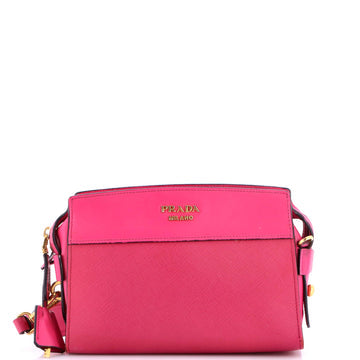 Esplanade Crossbody Bag Saffiano with City Calf Small