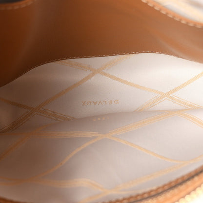 Delvaux Calfskin Louise Pochette Camel 1980322
