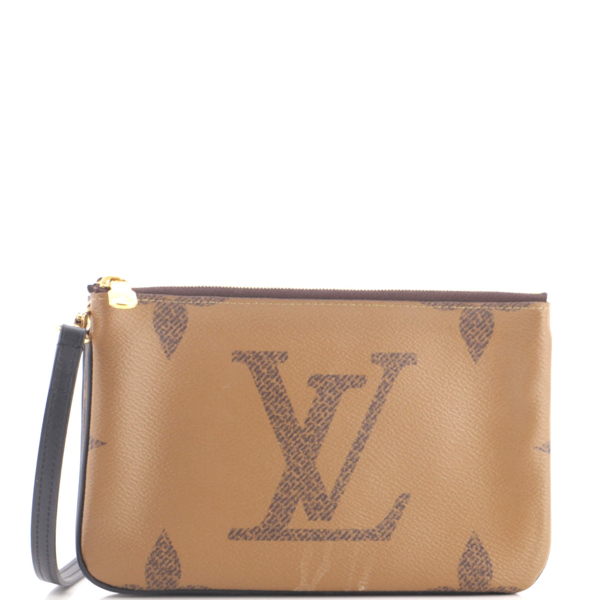 Double Zip Pochette Reverse Monogram Giant